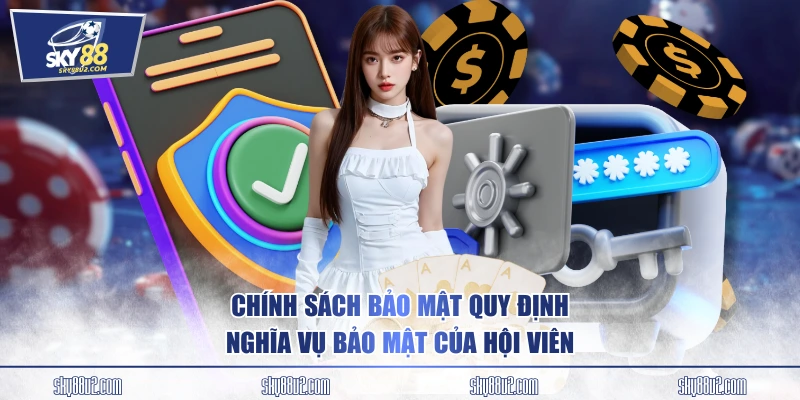 Chính sách bảo mật quy định nghĩa vụ bảo mật của hội viên