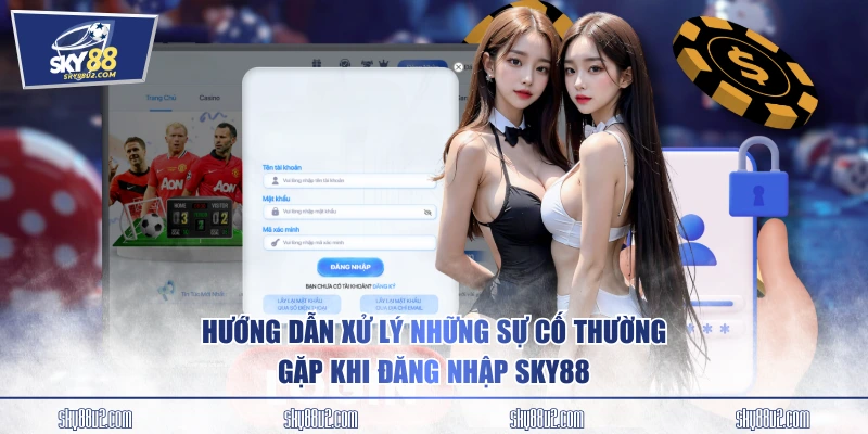 Hướng dẫn xử lý những sự cố thường gặp khi đăng nhập SKY88